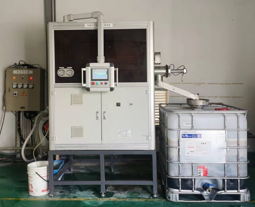 昌邑市某机械有限公司ZQ-JJ-0.5T蒸汽低温结晶蒸发设备乳化液案例